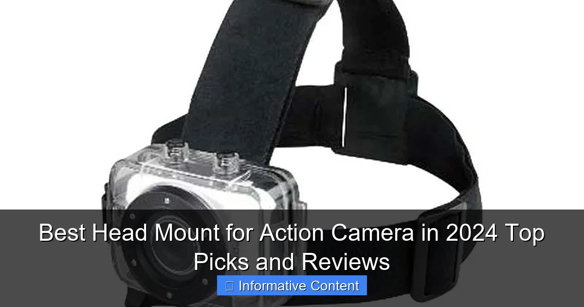 Best Head Mount for Action Camera in 2024 Top Picks and Reviews