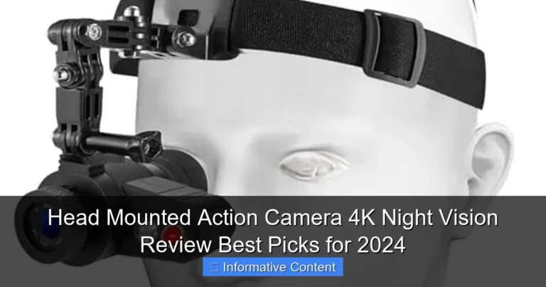 Head Mounted Action Camera 4K Night Vision Review Best Picks for 2024