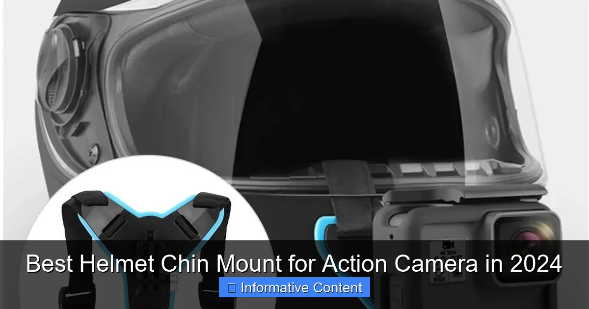 Best Helmet Chin Mount for Action Camera in 2024