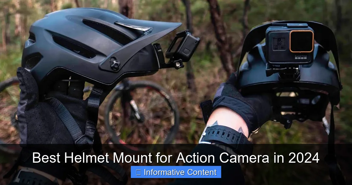 Best Helmet Mount for Action Camera in 2024