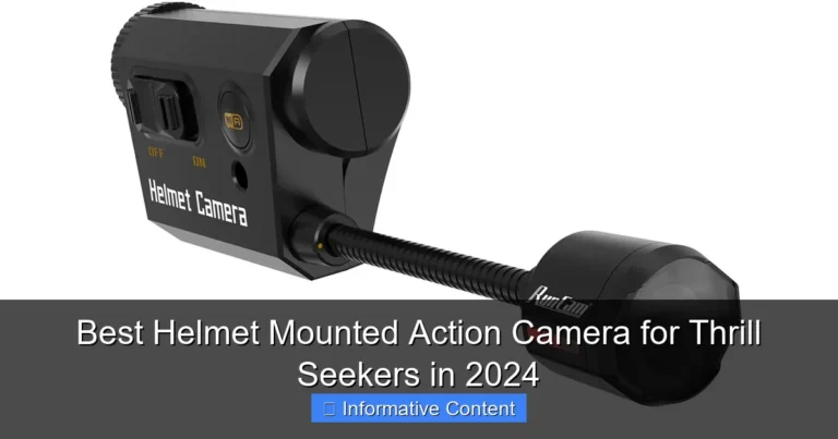 Best Helmet Mounted Action Camera for Thrill Seekers in 2024