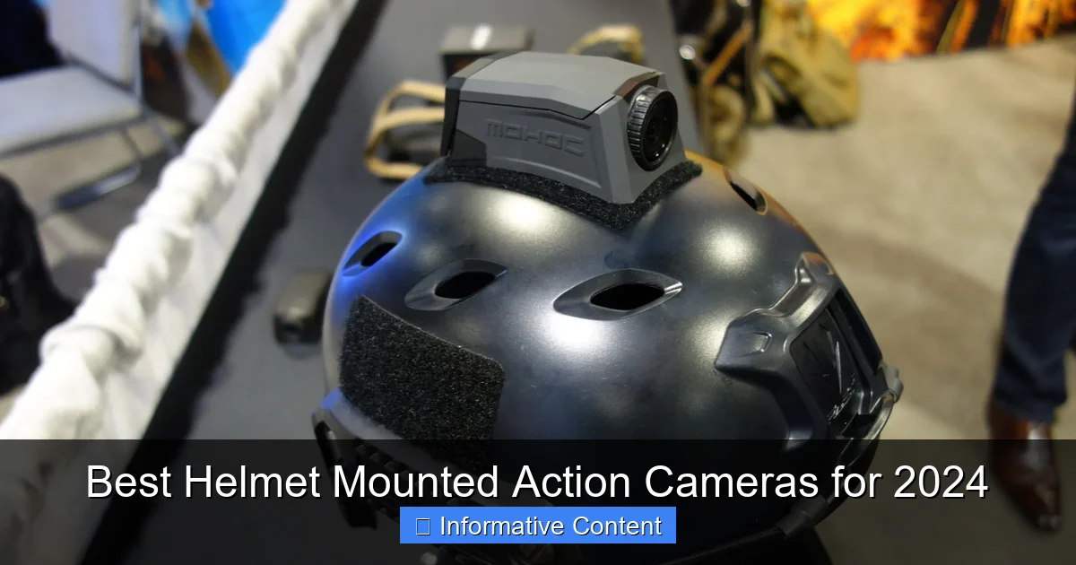 Best Helmet Mounted Action Cameras for 2024