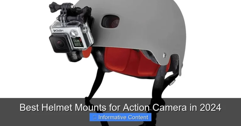 Best Helmet Mounts for Action Camera in 2024