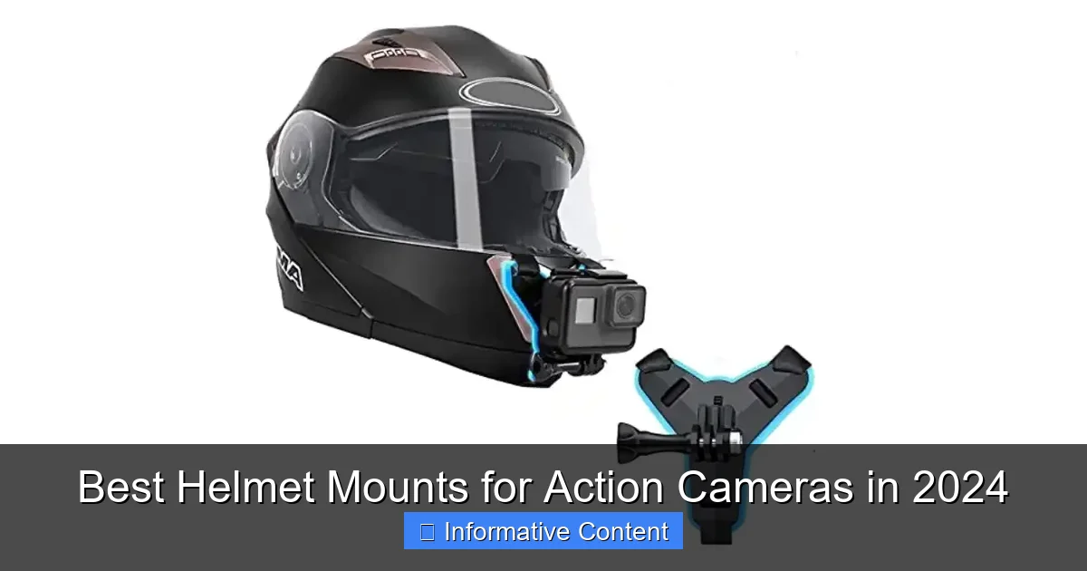 Best Helmet Mounts for Action Cameras in 2024