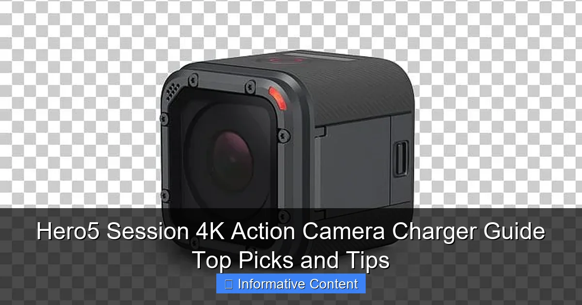 Hero5 Session 4K Action Camera Charger Guide Top Picks and Tips
