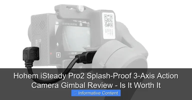Hohem iSteady Pro2 Splash-Proof 3-Axis Action Camera Gimbal Review - Is It Worth It