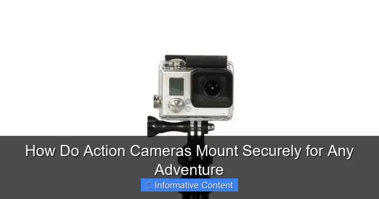 How Do Action Cameras Mount Securely for Any Adventure