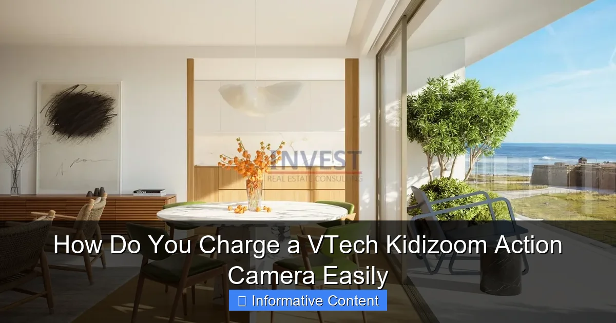 How Do You Charge a VTech Kidizoom Action Camera Easily