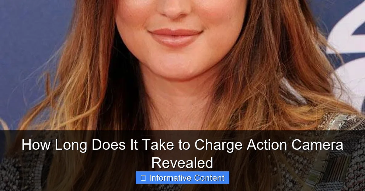 How Long Does It Take to Charge Action Camera Revealed