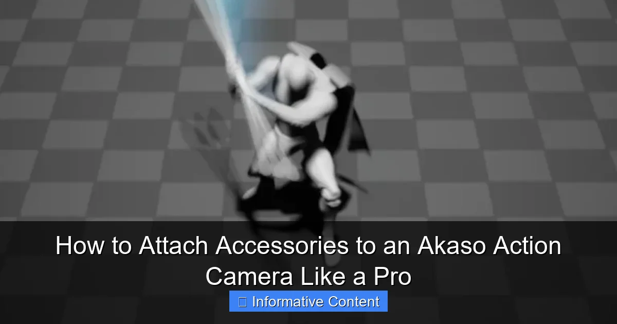 How to Attach Accessories to an Akaso Action Camera Like a Pro