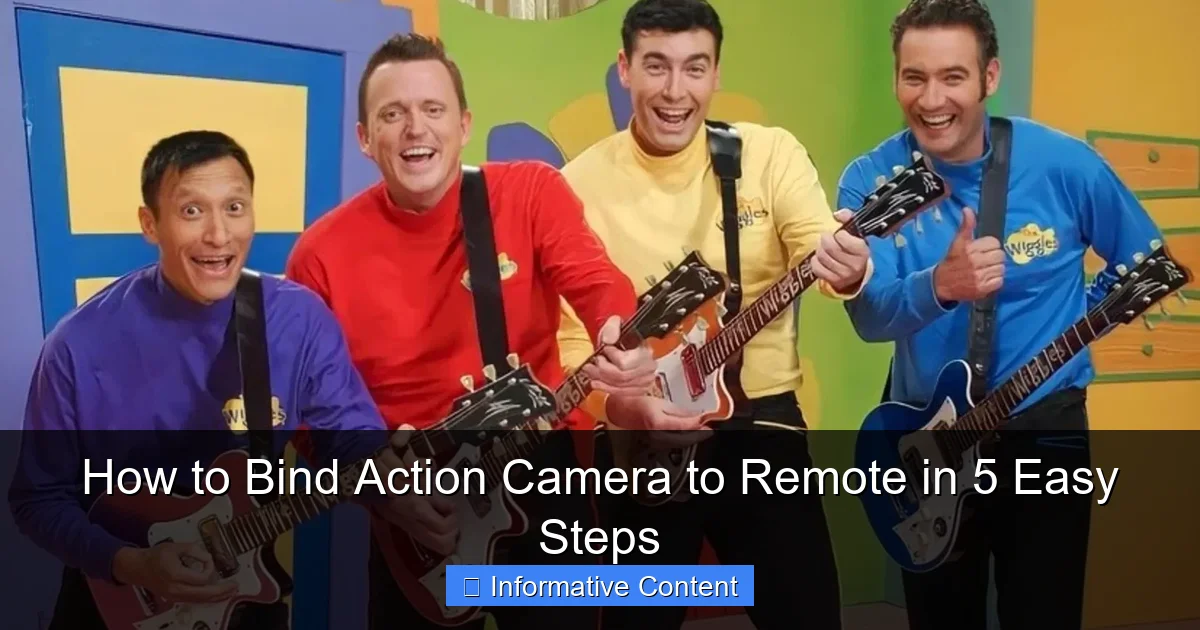 How to Bind Action Camera to Remote in 5 Easy Steps