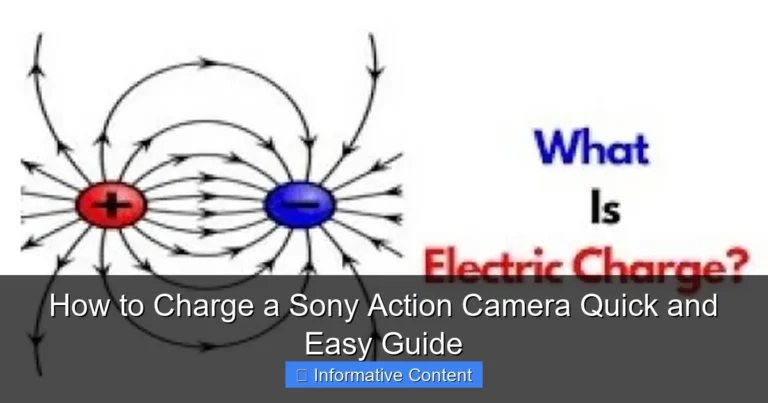 How to Charge a Sony Action Camera Quick and Easy Guide