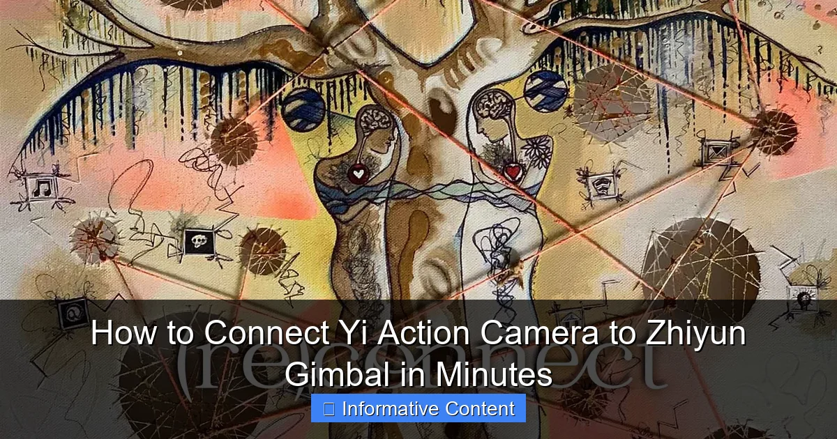 How to Connect Yi Action Camera to Zhiyun Gimbal in Minutes