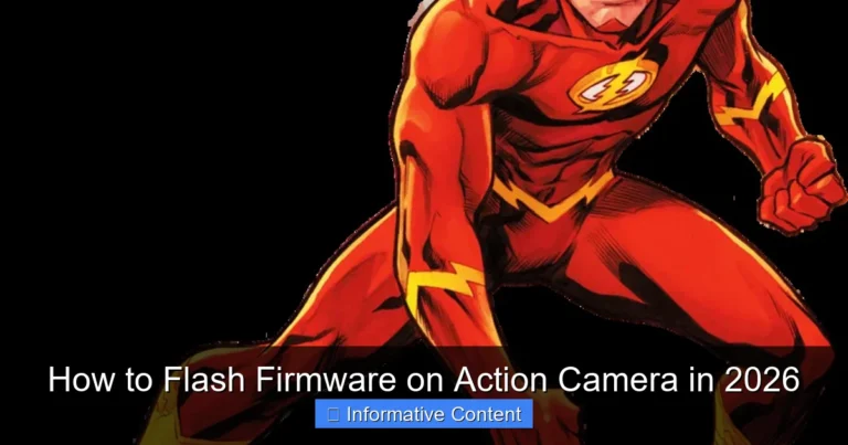 How to Flash Firmware on Action Camera in 2026