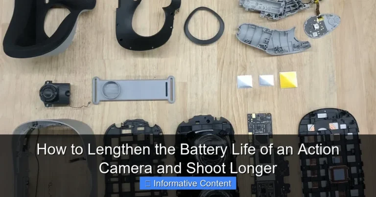 How to Lengthen the Battery Life of an Action Camera and Shoot Longer