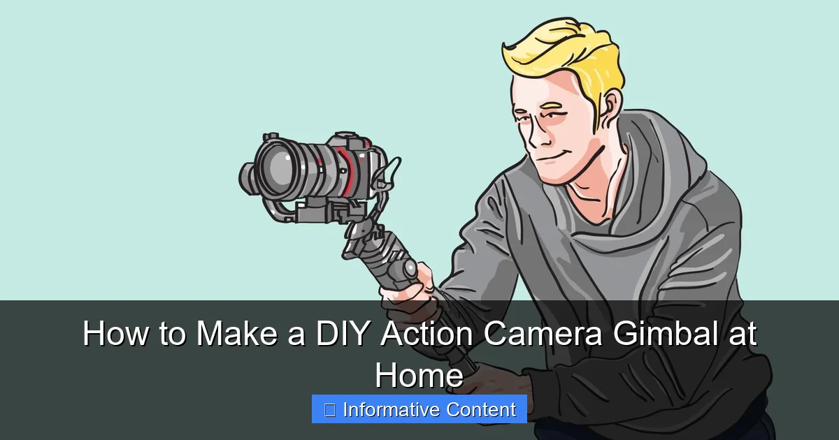 How to Make a DIY Action Camera Gimbal at Home