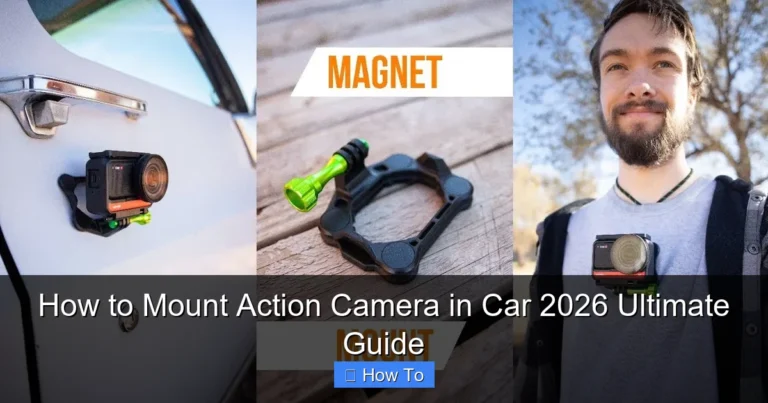 How to Mount Action Camera in Car 2026 Ultimate Guide