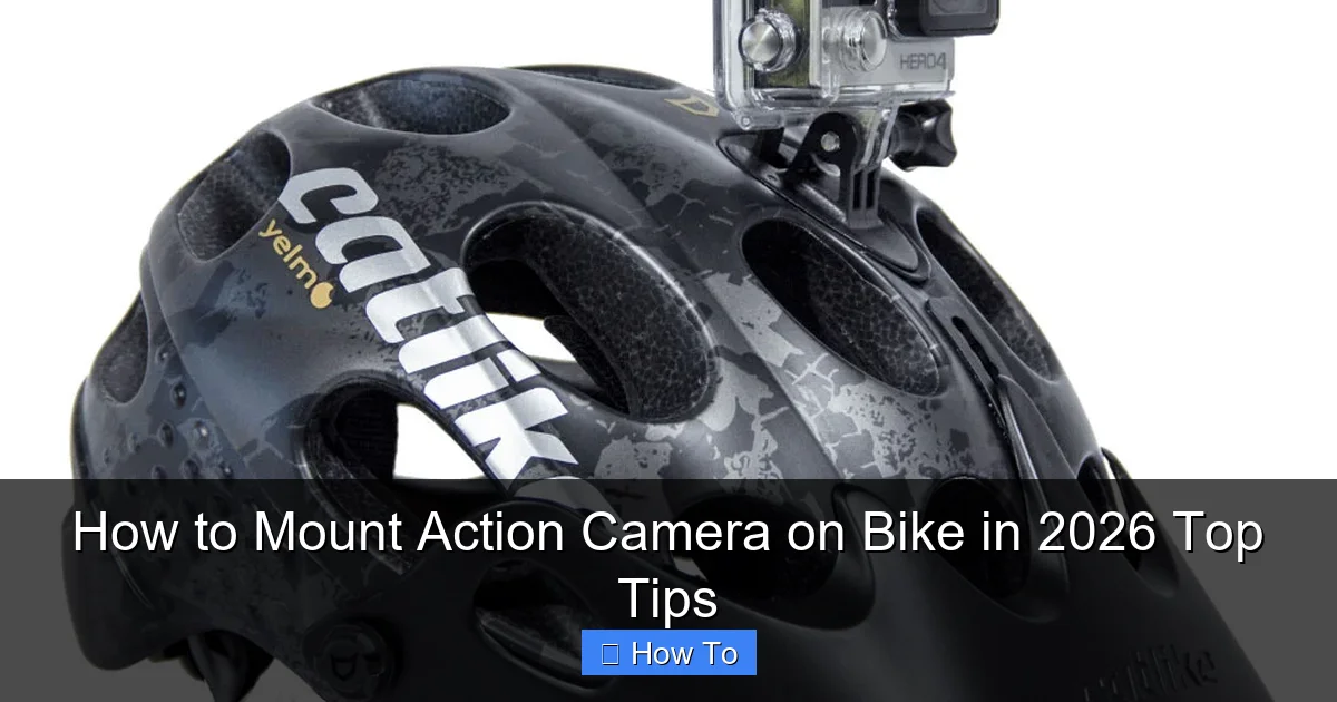 How to Mount Action Camera on Bike in 2026 Top Tips