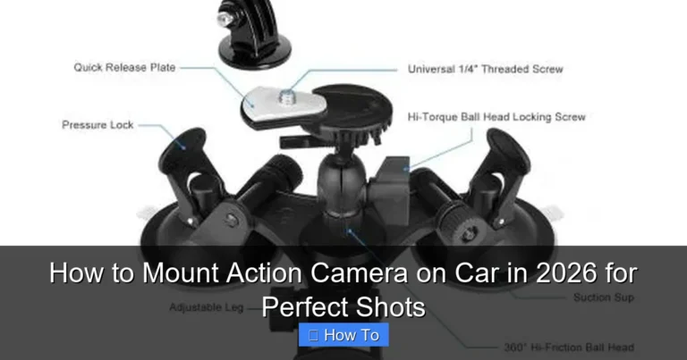 How to Mount Action Camera on Car in 2026 for Perfect Shots