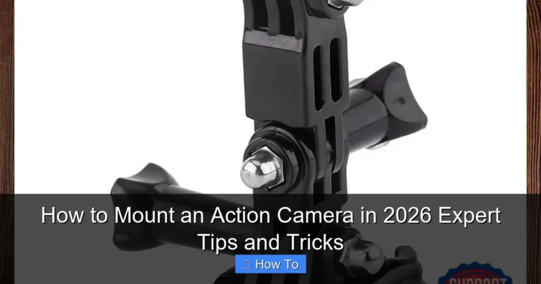 How to Mount an Action Camera in 2026 Expert Tips and Tricks