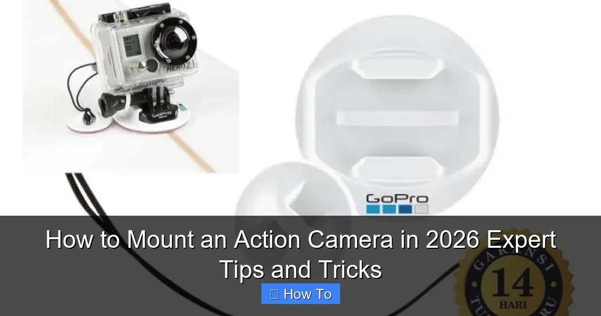 How to Mount an Action Camera in 2026 Expert Tips and Tricks