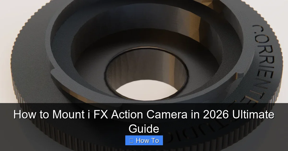 How to Mount i FX Action Camera in 2026 Ultimate Guide
