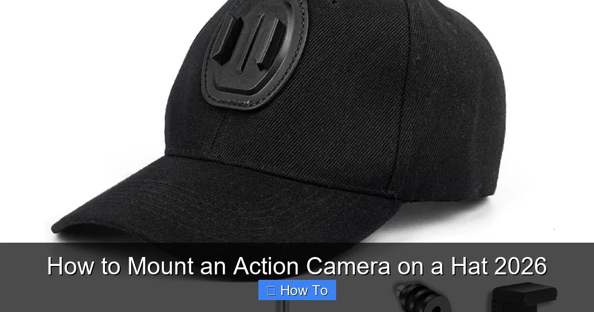 How to Mount an Action Camera on a Hat 2026