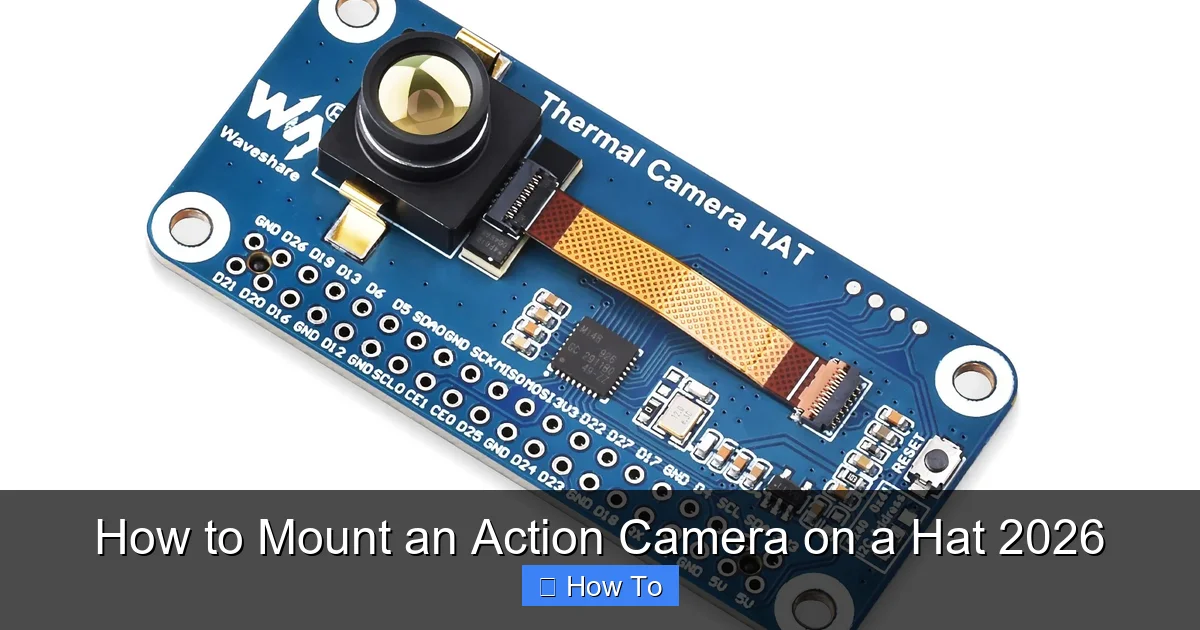 How to Mount an Action Camera on a Hat 2026