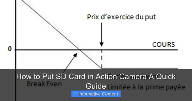 How to Put SD Card in Action Camera A Quick Guide