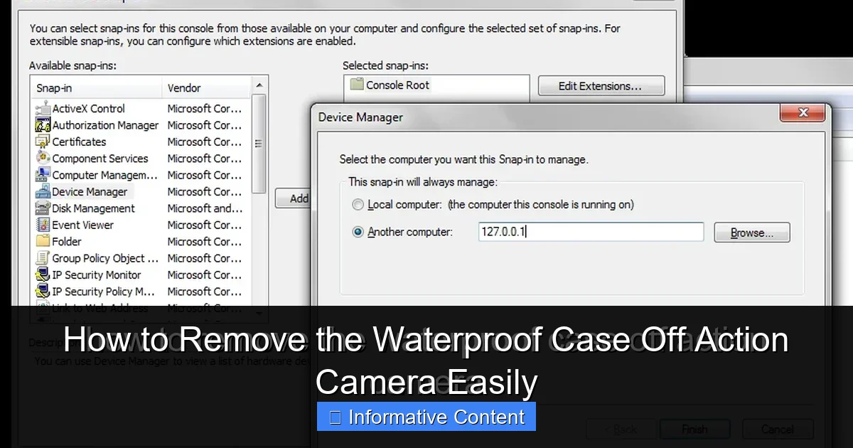 How to Remove the Waterproof Case Off Action Camera Easily