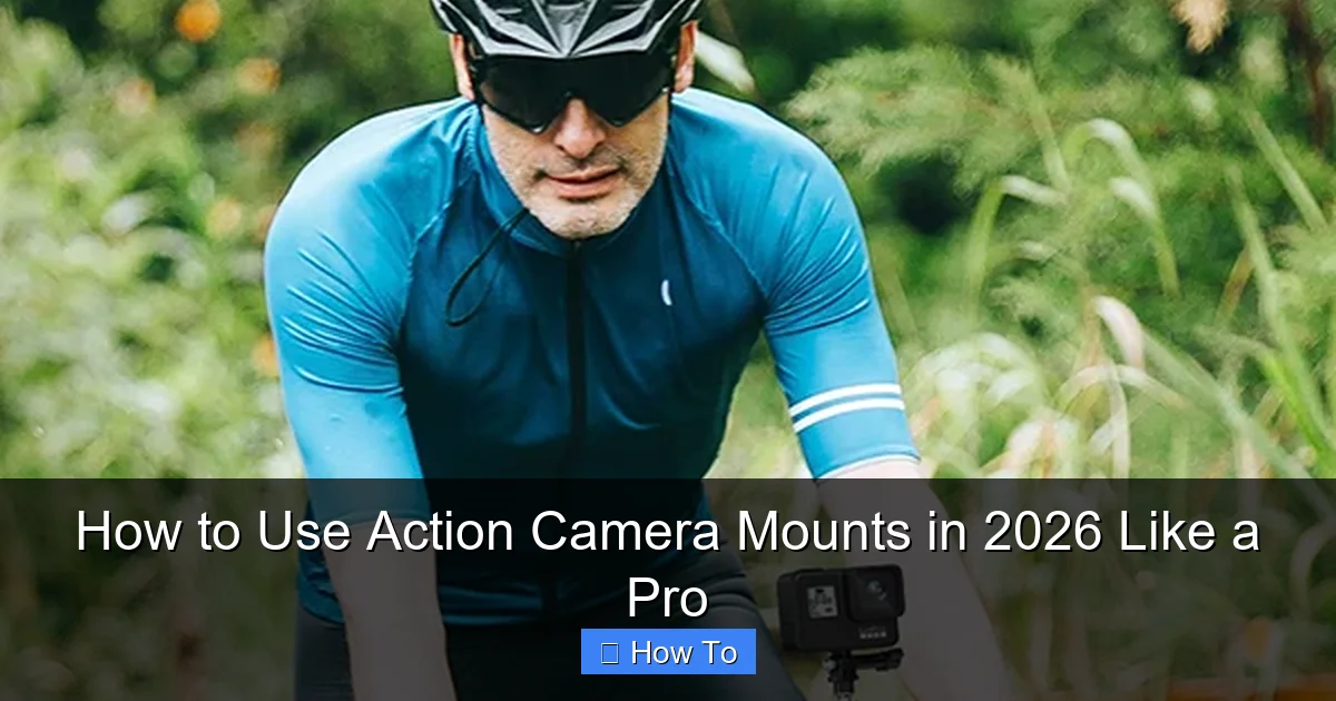 How to Use Action Camera Mounts in 2026 Like a Pro