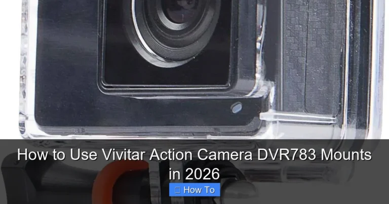 How to Use Vivitar Action Camera DVR783 Mounts in 2026