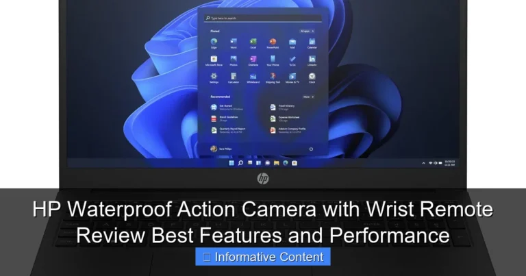 HP Waterproof Action Camera with Wrist Remote Review Best Features and Performance