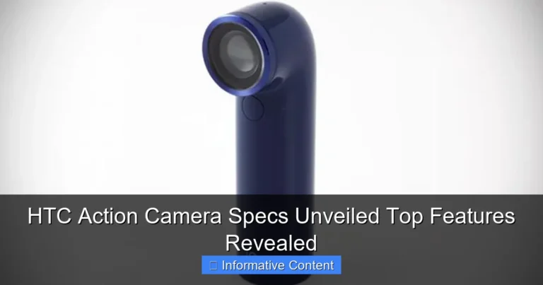 HTC Action Camera Specs Unveiled Top Features Revealed