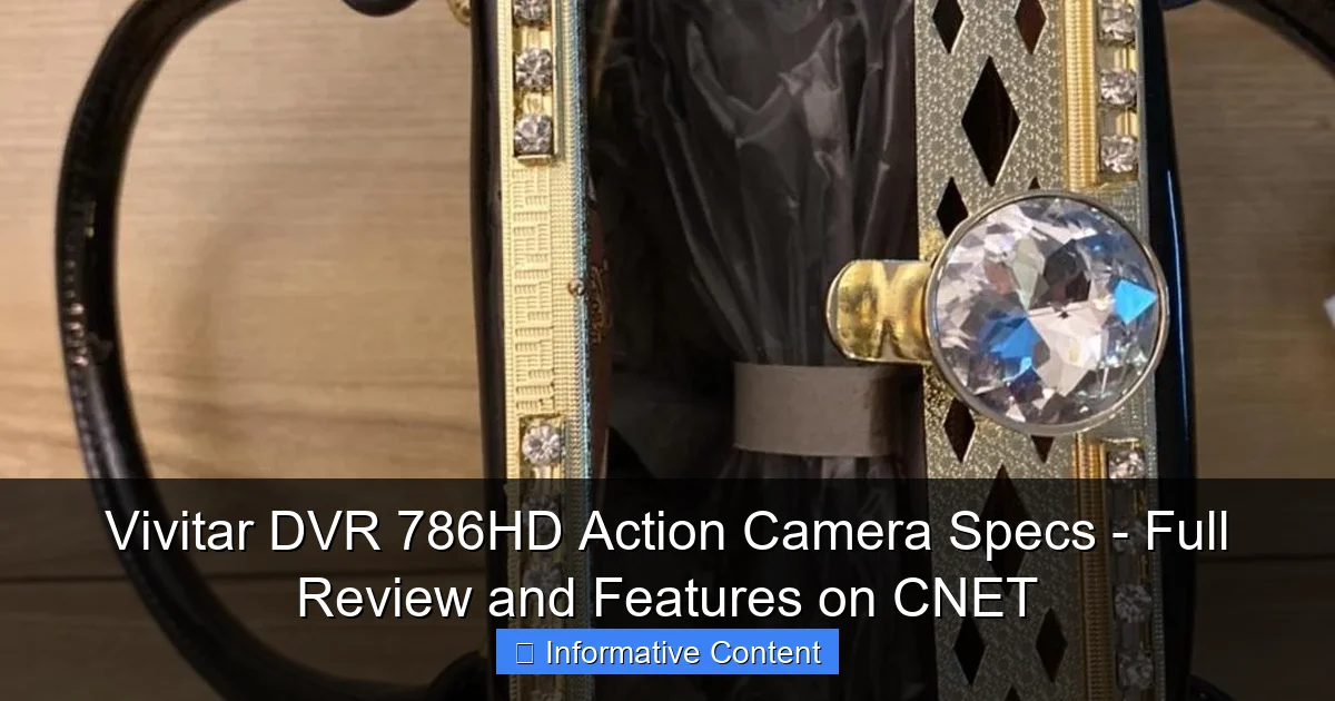 Vivitar DVR 786HD Action Camera Specs - Full Review and Features on CNET