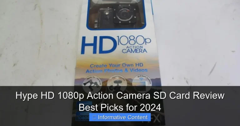Hype HD 1080p Action Camera SD Card Review Best Picks for 2024