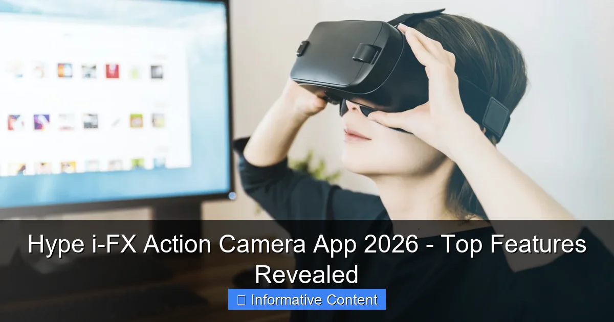 Hype i-FX Action Camera App 2026 - Top Features Revealed
