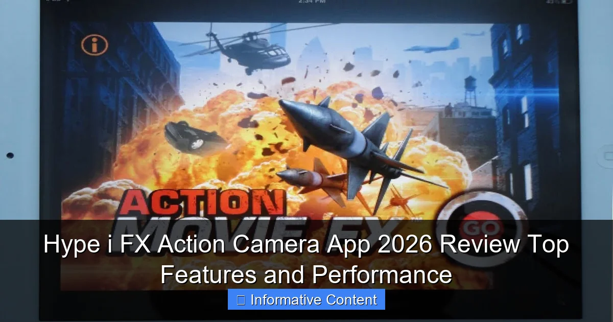Hype i FX Action Camera App 2026 Review Top Features and Performance