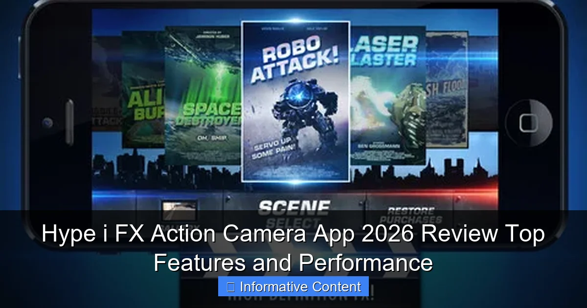 Hype i FX Action Camera App 2026 Review Top Features and Performance