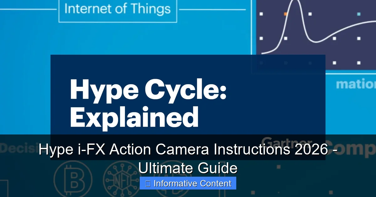 Hype i-FX Action Camera Instructions 2026 - Ultimate Guide
