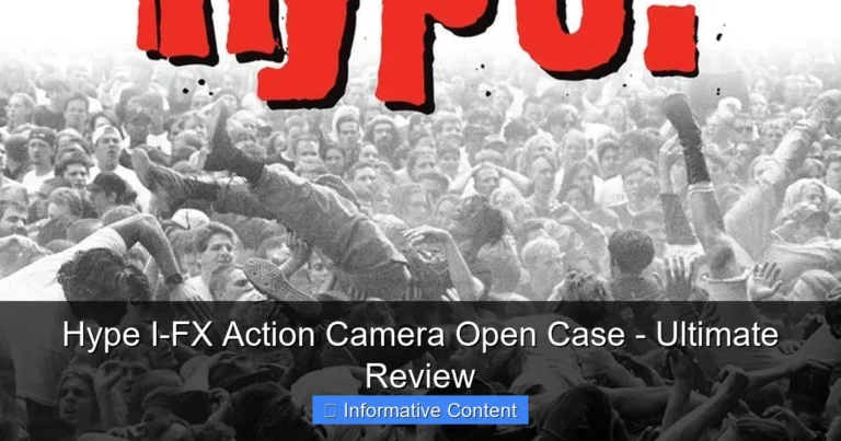 Hype I-FX Action Camera Open Case - Ultimate Review