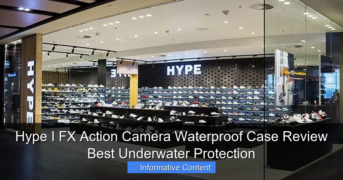 Hype I FX Action Camera Waterproof Case Review Best Underwater Protection