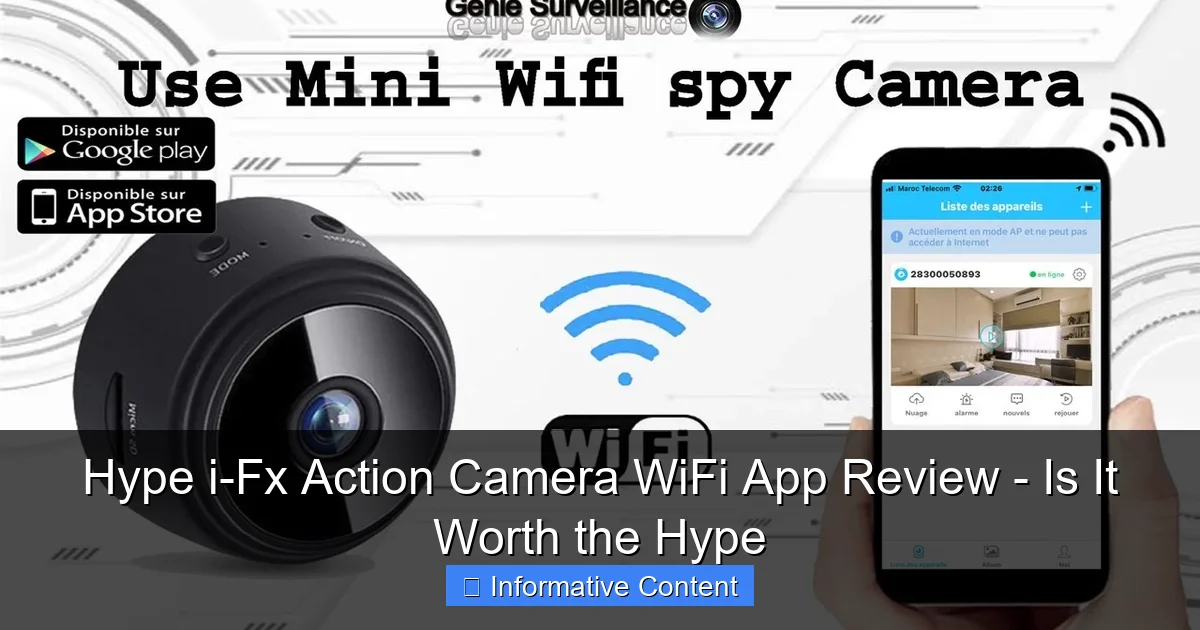 Hype i-Fx Action Camera WiFi App Review - Is It Worth the Hype