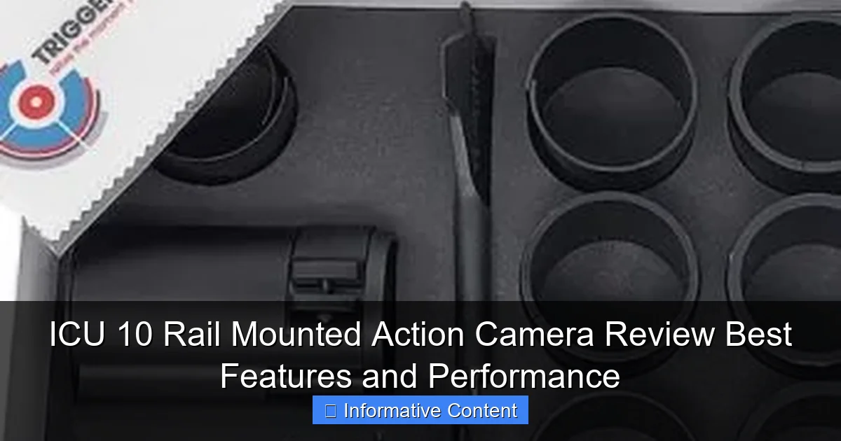 ICU 10 Rail Mounted Action Camera Review Best Features and Performance
