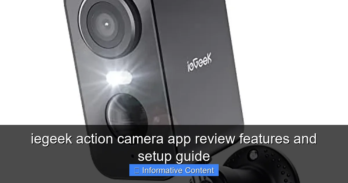 iegeek action camera app review features and setup guide