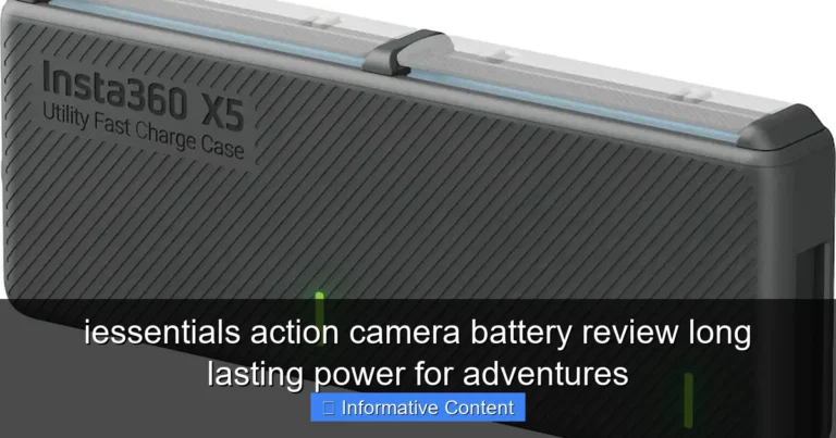 iessentials action camera battery review long lasting power for adventures