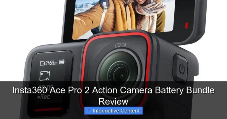 Insta360 Ace Pro 2 Action Camera Battery Bundle Review