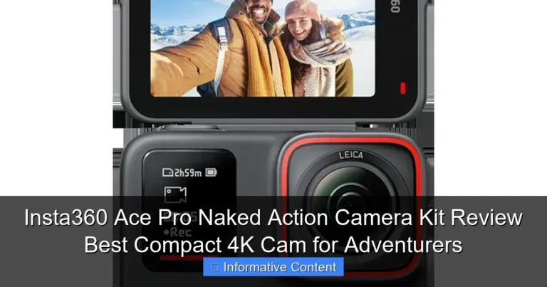 Insta360 Ace Pro Naked Action Camera Kit Review Best Compact 4K Cam for Adventurers