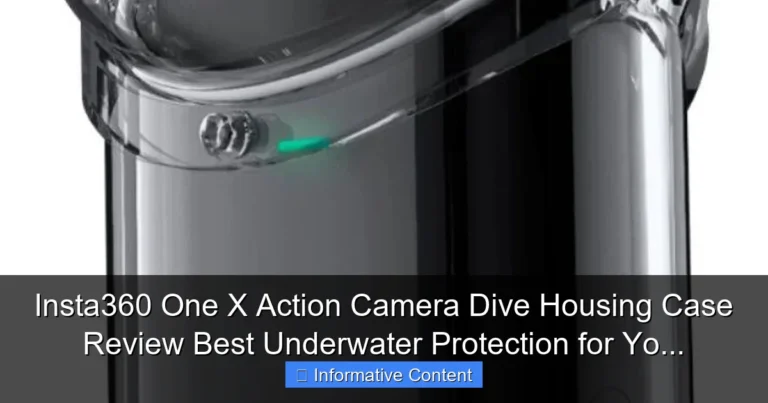 Insta360 One X Action Camera Dive Housing Case Review Best Underwater Protection for Yo...