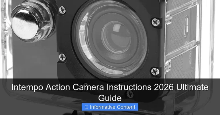 Intempo Action Camera Instructions 2026 Ultimate Guide